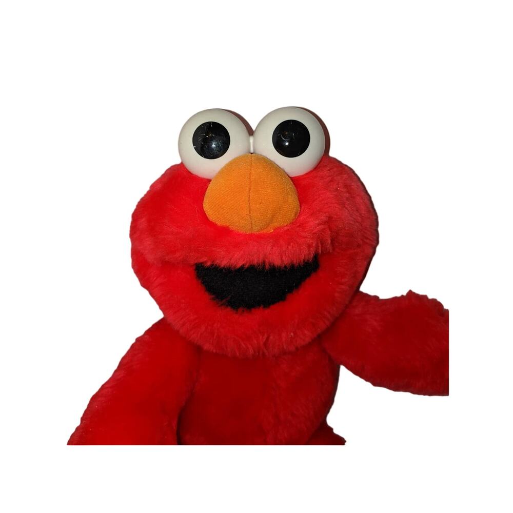 Vintage 1997 16" Tyco Talking Elmo Loves You Sesame Street Plush Doll Toy Rare - Picture 2 of 6